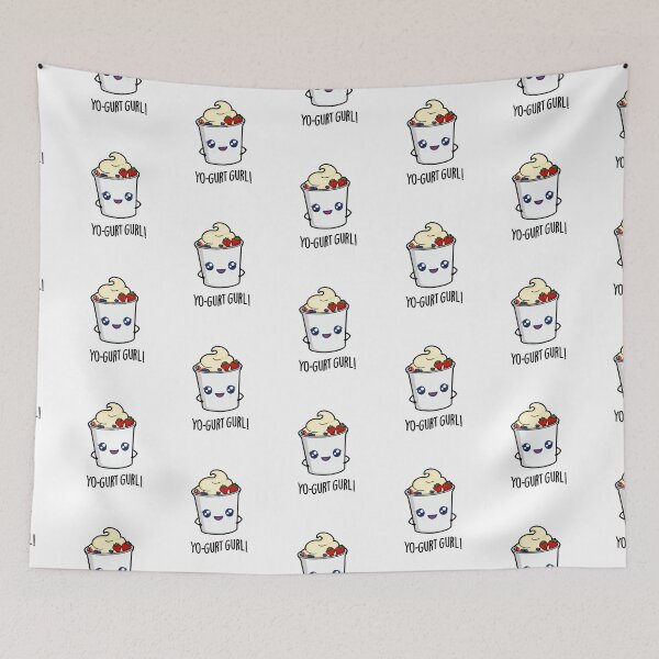 Item preview, Yo-gurt Gurl Funny Yogurt Puns  designed and sold by punnybone.