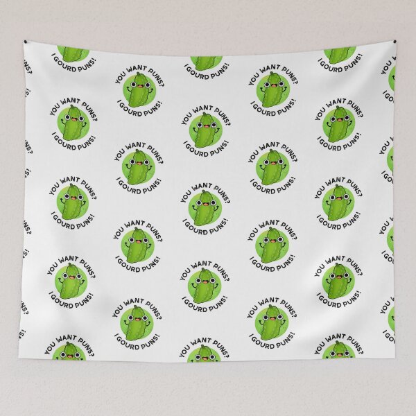 Item preview, You Want Puns I Gourd Puns Funny Veggie Puns  designed and sold by punnybone.