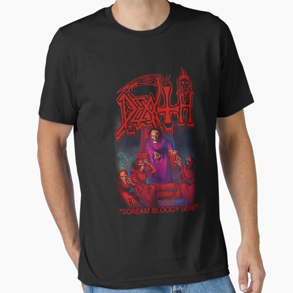 Vista previa del artículo con la obra «Muerte SBG Grito Sangriento Gore», diseñado y vendido por AdellaCartwrigh.