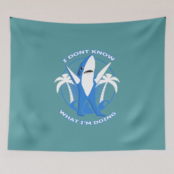 Item preview, left dancing shark  designed and sold by KaiyanaAbello.