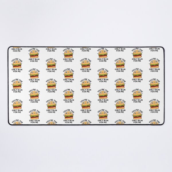 Item preview, You're The Only Bun For Me Funny Burger Puns designed and sold by punnybone.