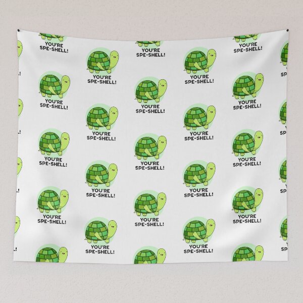 Item preview, You're Spe-shell Funny Tortoise Puns  designed and sold by punnybone.