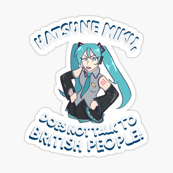 Item preview, Miku Sticker designed and sold by CanvixCreations.