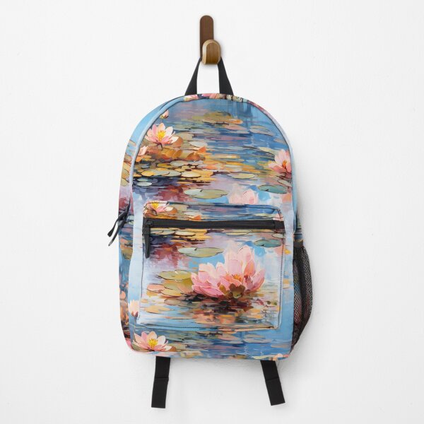 Aperçu de l'œuvre Nymphéas Style Monet 12 créée et vendue par DigitalPatternx.