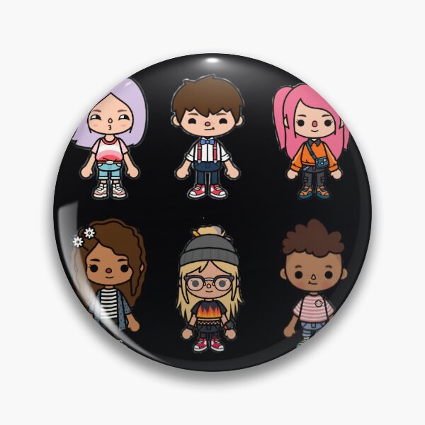 Item preview, Toca boca life kids happy  	 	 designed and sold by mhmiyqjbig47.