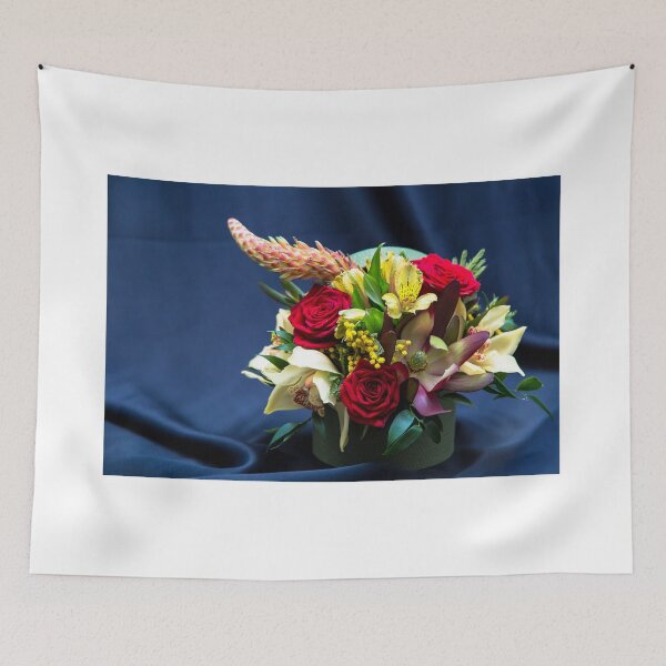 Item preview, Floral arrangement with various spring flowers designed and sold by sonyc.