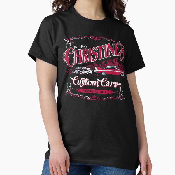 Item preview, Christine's Custom Cars - Vintage Horror Garage Logo designed and sold by Nemons.