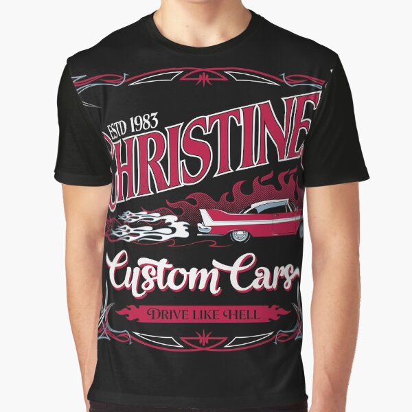 Item preview, Christine's Custom Cars - Vintage Horror Garage Logo designed and sold by Nemons.