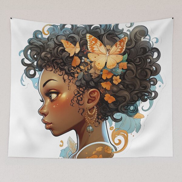 Item preview, A girl with dark skin designed and sold by abmkf.