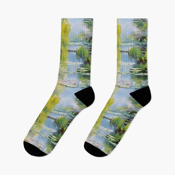 Item preview, Monet Style Water Lilies 13 designed and sold by DigitalPatternx.