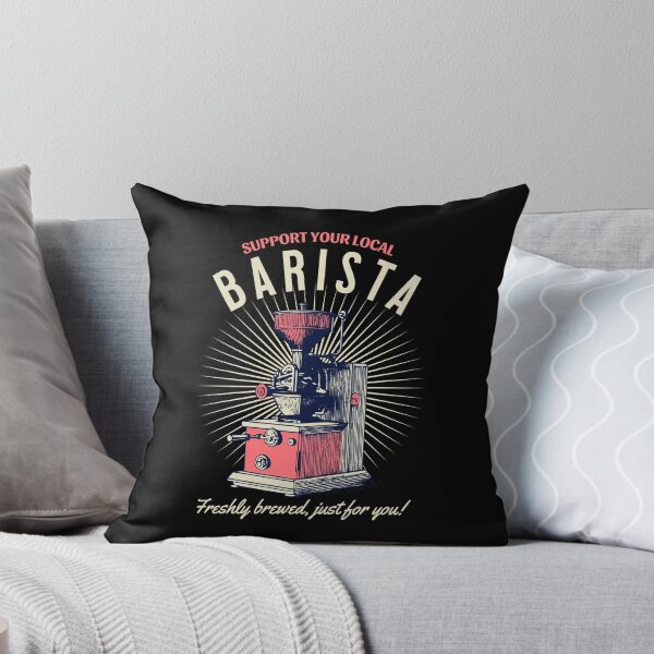 Item preview, Support Your Local Barista Coffee Shop Champion designed and sold by onthemovedesign.