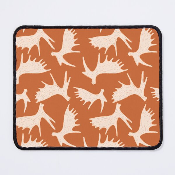 Item preview, Moose Antlers Pattern - Carmel Brown & Cream designed and sold by Paige Brady Design.