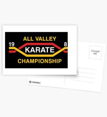 Die Karate Kid - All-Valley-Meisterschaft Variante 2 Postkarten