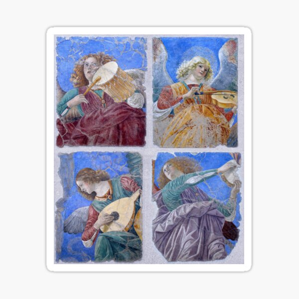 Item preview, Melozzo da Forlì - Angels designed and sold by Lefteris Betsis.