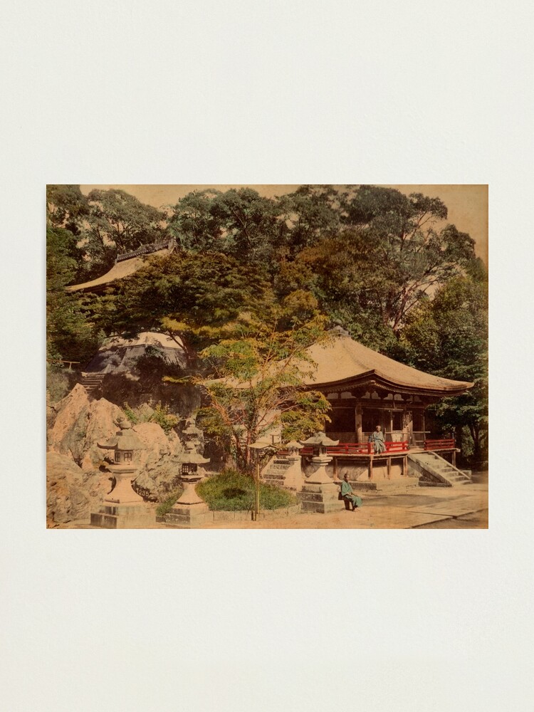 Alternate view of Ishiyama Dera, Buddhist temple, Japan Photographic Print