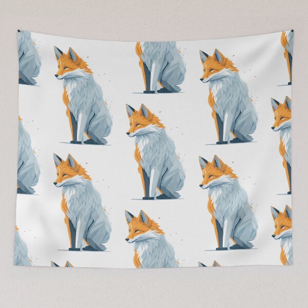 Item preview, Realistic Aesthetic White Fox designed and sold by MinimalistHaven.