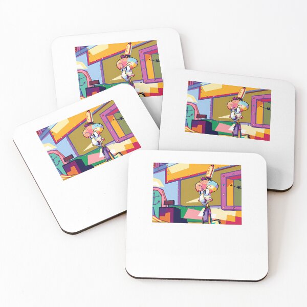 Item preview, Colorful Pop art of Squidward designed and sold by TrendyKyleAs.