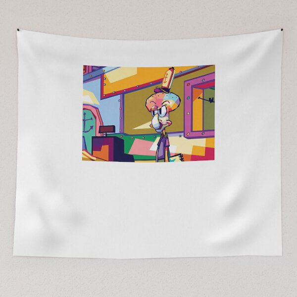 Item preview, Colorful Pop art of Squidward designed and sold by TrendyKyleAs.