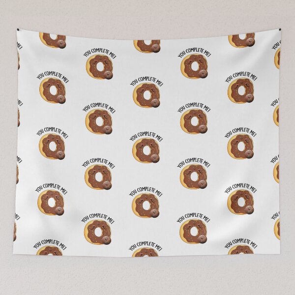 Item preview, Puns features a cute donut with his cute sidekick  designed and sold by punnybone.