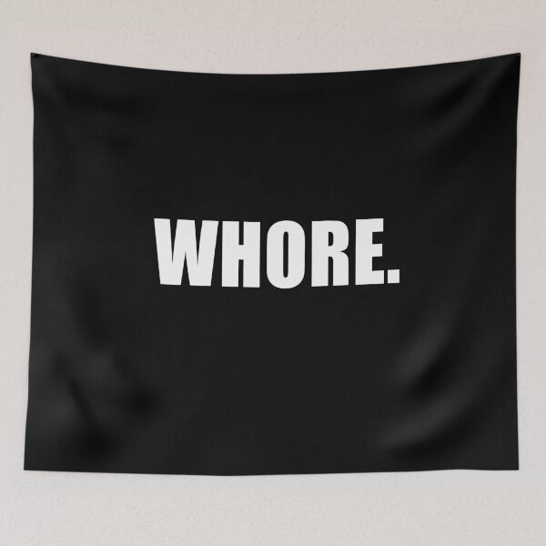 Item preview, Whore - T-shirt designed and sold by GeeklyShirts.