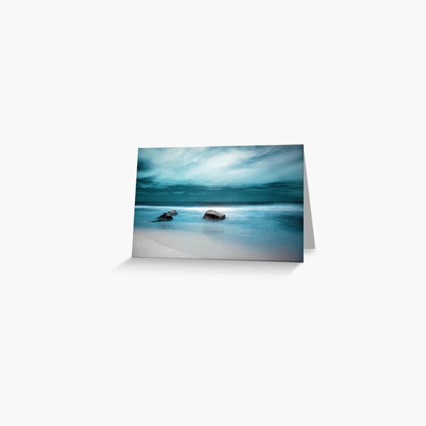 Blue Greeting Card