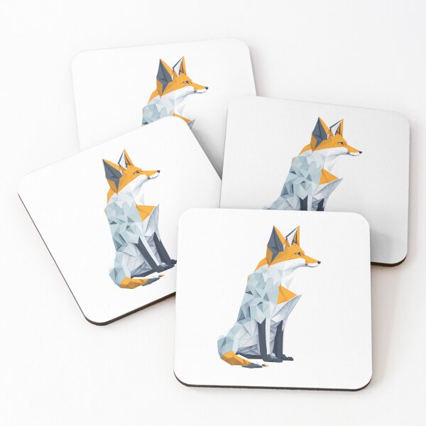 Item preview, Aesthetic Fox in Geometric Style designed and sold by MinimalistHaven.
