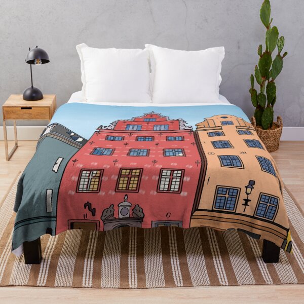 Item preview, The Old Town Stockholm Sweden Scandinavian designed and sold by shopdiego.