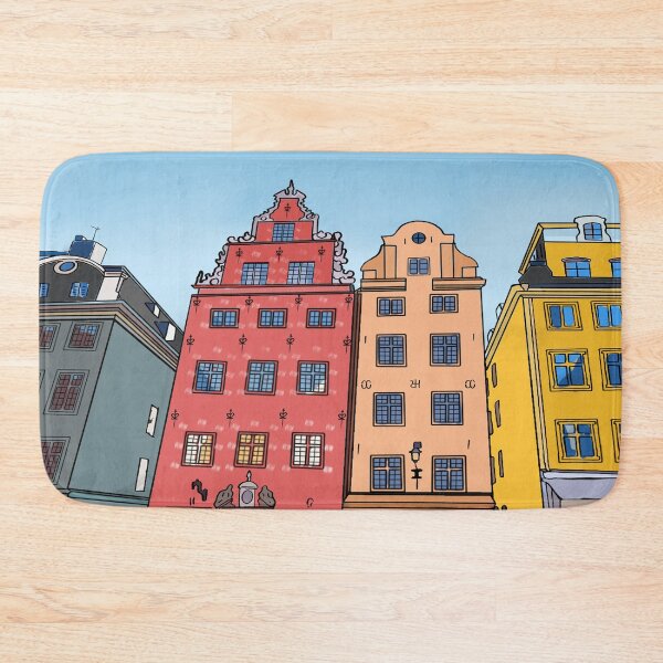 Item preview, The Old Town Stockholm Sweden Scandinavian designed and sold by shopdiego.