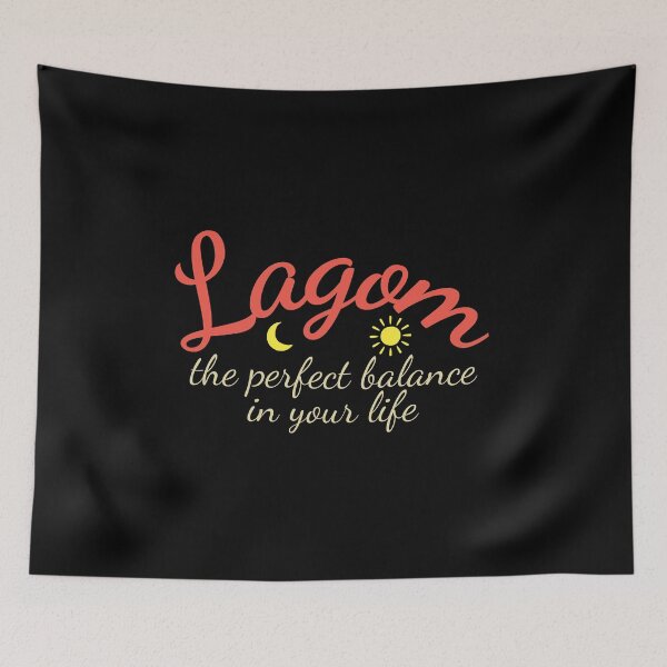 Item preview, Lagom, the perfect balance in your life. designed and sold by creativo21.
