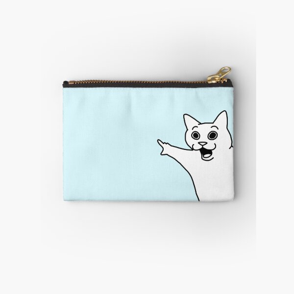 Item preview, Excited Cat PDF (Poorly Drawn Felines) designed and sold by ClydeCustomsCo.