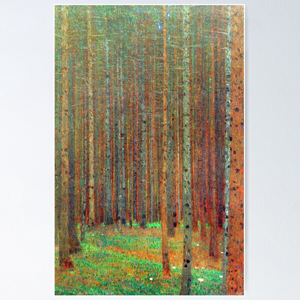 Item preview, "Fir Forest" by Gustaf Klimt designed and sold by Epic Splash Creations.