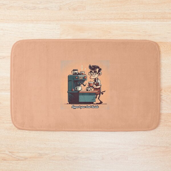 Item preview, Support Your Local Barista designed and sold by QuantumPalette.