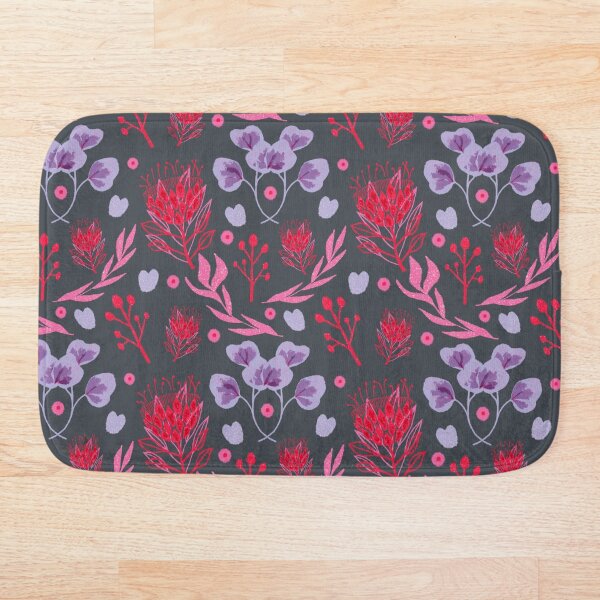 Item preview, Protea Botanicals en patrón rojo designed and sold by kookimoondesign.