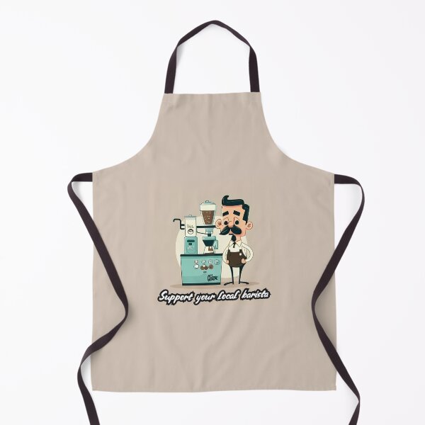 Item preview, Support Your Local Barista designed and sold by QuantumPalette.