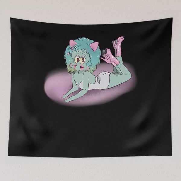 Item preview, Doja Cat + Squidward designed and sold by TrendyKyleAs.