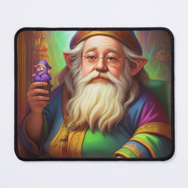 Item preview, Whimsical Gnome Colorful Decorative Pattern designed and sold by Yellowriversss.