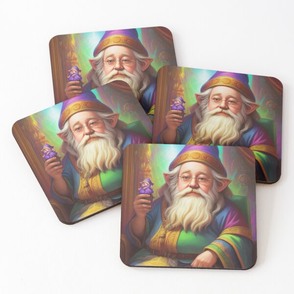 Item preview, Whimsical Gnome Colorful Decorative Pattern designed and sold by Yellowriversss.