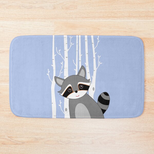 Item preview, Raccoon Among Birch Trees designed and sold by Kim Arnott.