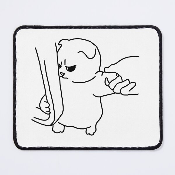 Item preview, Angy Cat PDF (Poorly Drawn Felines) designed and sold by ClydeCustomsCo.