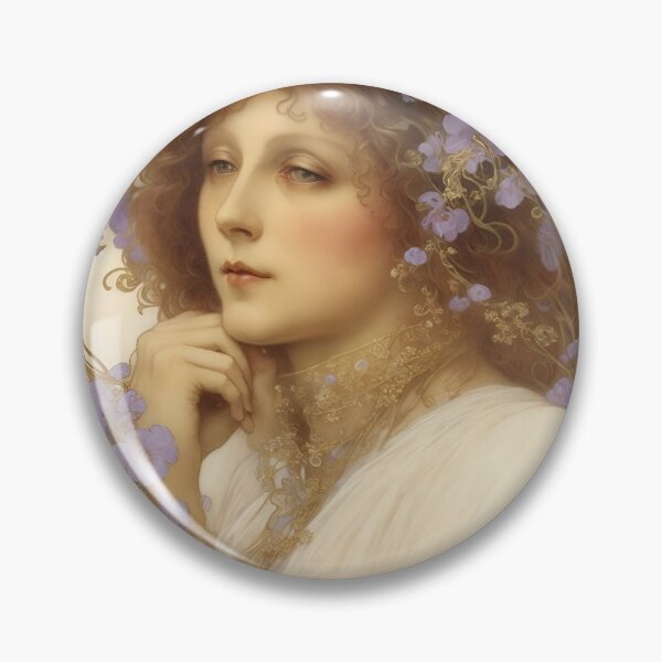 Item preview, Mucha Inspired Sarah Bernhardt Painting designed and sold by Tamas Das.