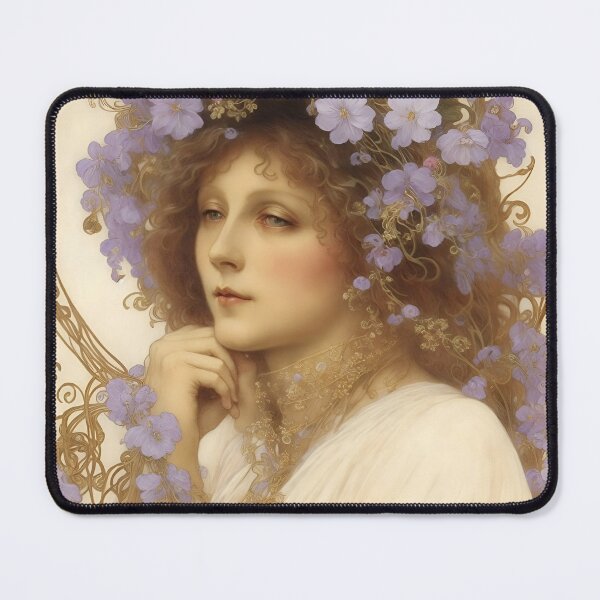Item preview, Mucha Inspired Sarah Bernhardt Painting designed and sold by Tamas Das.