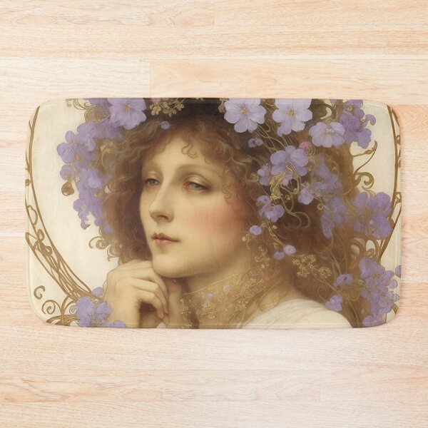 Item preview, Mucha Inspired Sarah Bernhardt Painting designed and sold by Tamas Das.