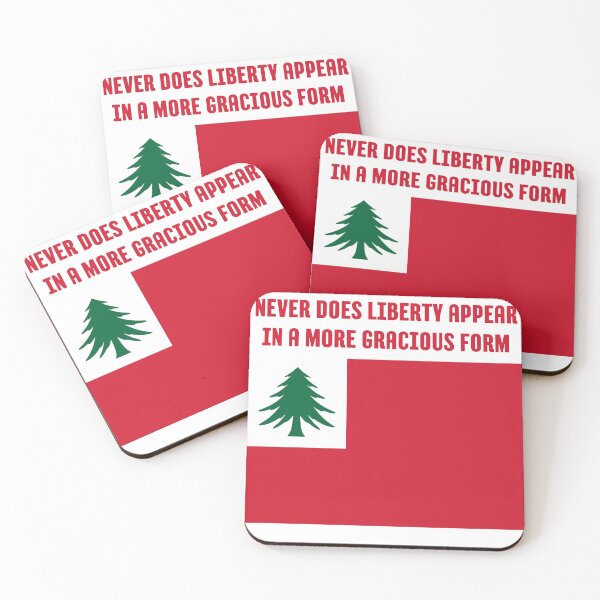 Item preview, New England Flag and Motto designed and sold by soulfulprintss8.