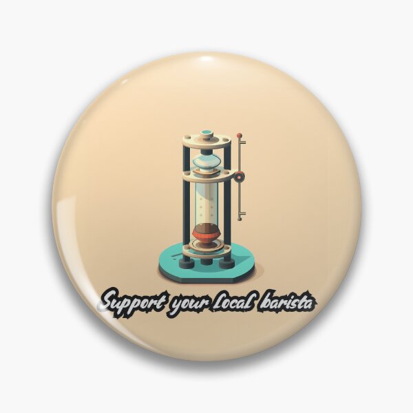 Item preview, Support Your Local Barista designed and sold by QuantumPalette.