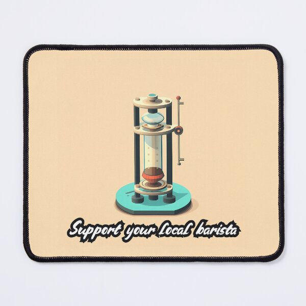 Item preview, Support Your Local Barista designed and sold by QuantumPalette.