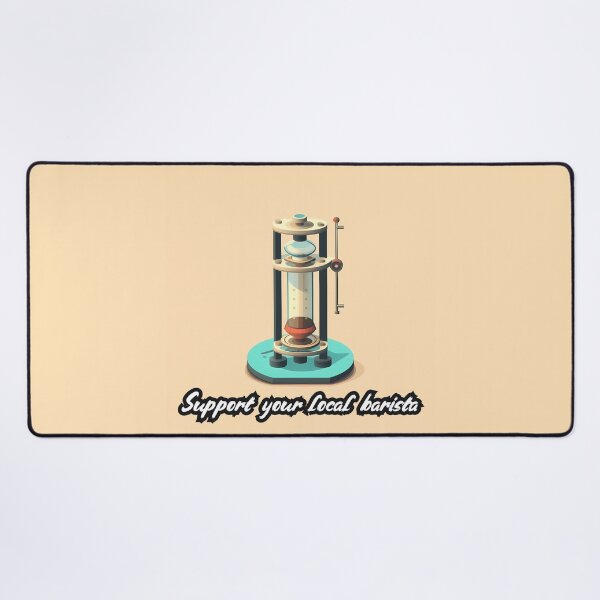Item preview, Support Your Local Barista designed and sold by QuantumPalette.