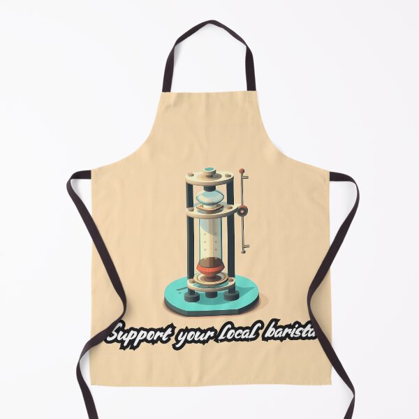 Item preview, Support Your Local Barista designed and sold by QuantumPalette.