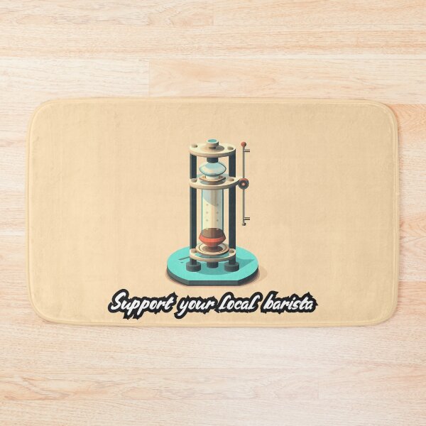 Item preview, Support Your Local Barista designed and sold by QuantumPalette.