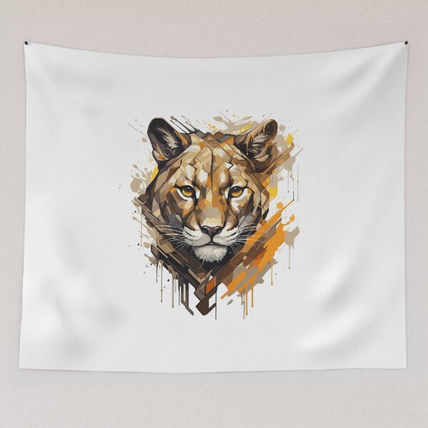 Item preview, Graffiti Style Mountain Lion | Mountain Lion Lovers designed and sold by DarcoDesigns.