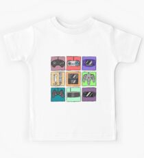 Game Controllers - Nintendo and Sony Kids Tee